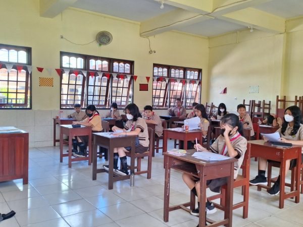 SDK Don Bosco Palangka Raya Menyelenggarakan Ujian Sekolah Kelas VI Tahun 2024